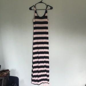 Striped maxi dress